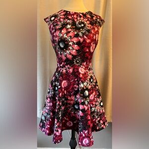 Ted Baker Crystal Broach Dress Size 1/US 4